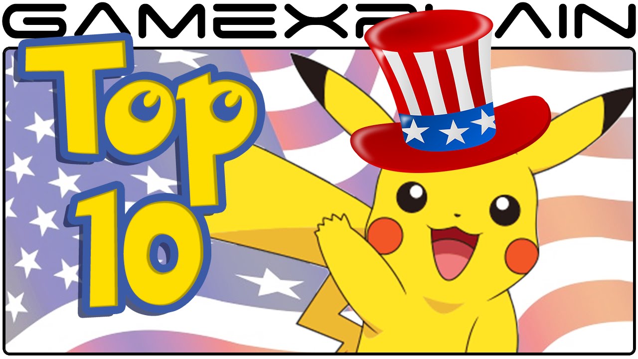 Top 10 Most American Pokemon