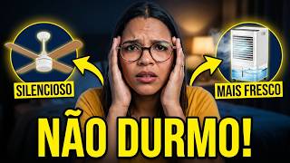 Ventilador de Teto vs Climatizador Qual o Melhor para Dormir em Silêncio?