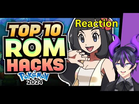 "TOP 10 BEST Pokemon Rom Hacks in 2024 You Haven't Played" | Kip Reacts to RuffledRowlit Plays