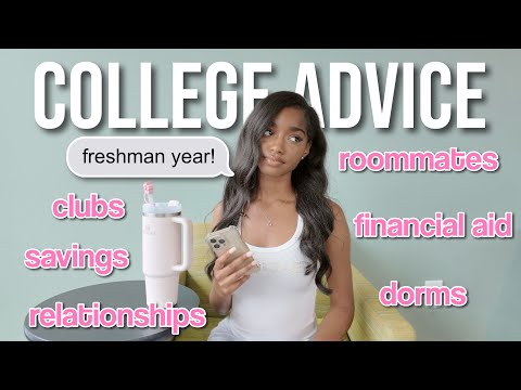 COLLEGE ADVICE FOR FRESHMEN from a howard student | roommates, financial aid, relationships + more