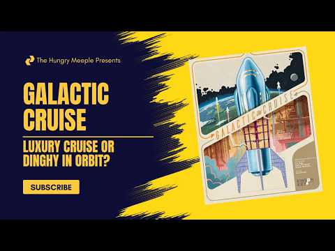 Galactic Cruise | Luxury Space Cruise… or Dinghy in Orbit?