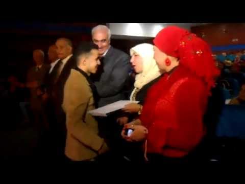 تكريم مصمم الرقص الدكتور \ كريم مدبولى .. فى حفل ختام إسبوع تنمية و رعاية المواهب 2014