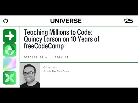 Teaching Millions to Code: Quincy Larson on 10 Years of freeCodeCamp