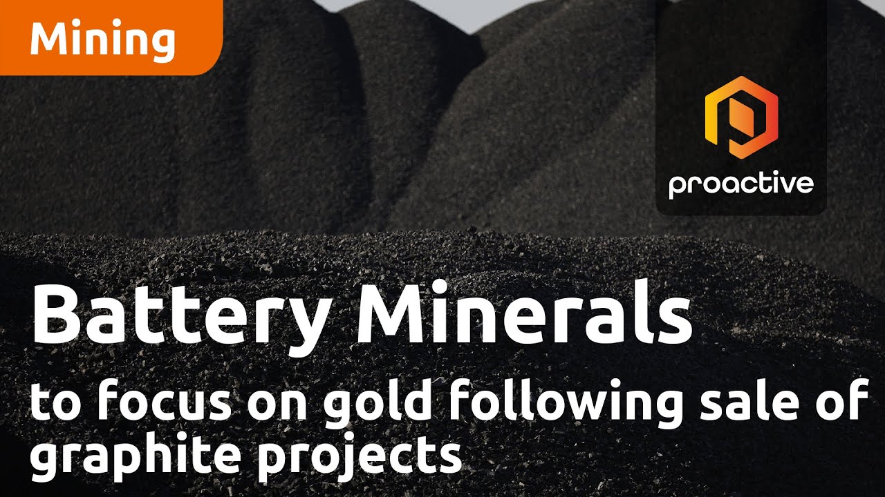 Battery Minerals to focus on gold following sale of graphite projects