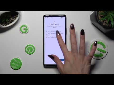 How to Set Up the Screen Lock on a SONY Xperia 10 V