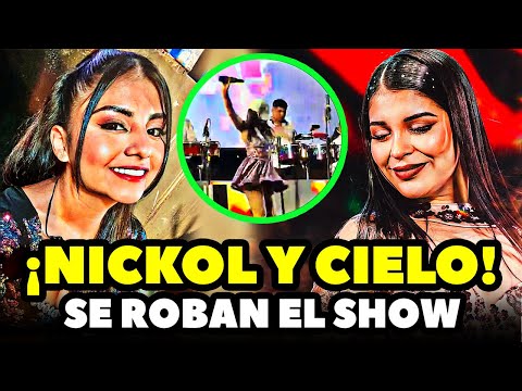 Nickol Sinchi and Cielo Fernández surprise their audience with a curious action