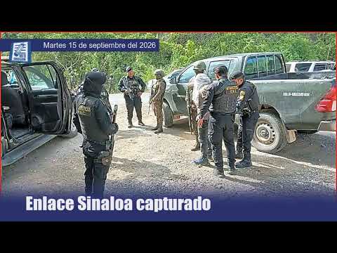 Capturan a presunto enlace del Cártel de Sinaloa en Huehuetenango