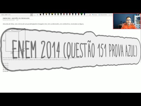 ENEM 2014  (QUESTÃO 151 -  PROVA AZUL)