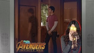 Drake and Josh in treehouse but I don't feel so good... (Avengers Infinity War meme)