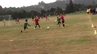 Goal after ball gets loose in penalty box
