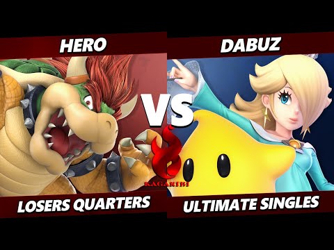 Kagaribi 10 Top 8 - Hero (Bowser) Vs. Dabuz (Rosalina) Smash Ultimate - SSBU