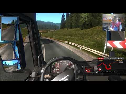 Ets 2 timelapse #4 Závodní Kamiony Poznaň - Waršava Monza