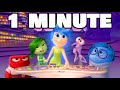 Inside Out Summed Up In 1 Minute