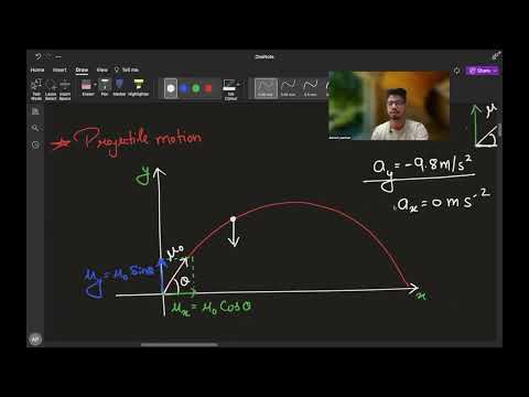 Projectile motion lesson thumbnail