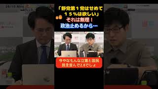 【今野記者が愕然】「野党の限界だな！」立憲や中道が下落し共産党が躍り出る結果に...【選挙ドットコム 山本期日前】＃自民党　＃中道改革連合　＃立憲民主党　＃選挙ドットコム