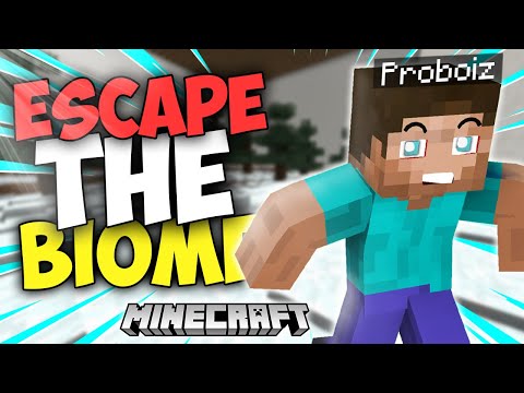 ESCAPE THE BIOME CHALLENGE in Minecraft