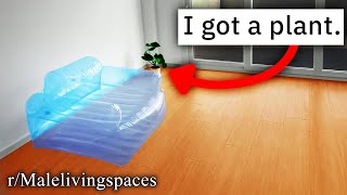 male living spaces