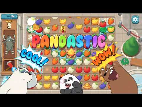 We Bare Bears the Puzzle for Kakao Level 264 - No Boosters
