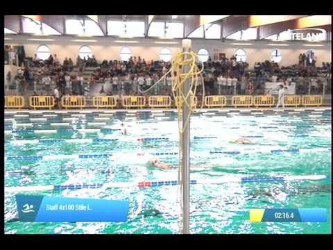 Serie 1 dei Staff 4x100 Stile L.  Assoluti Femmine Master - Campionati Regionali Masters 2014 di Ve