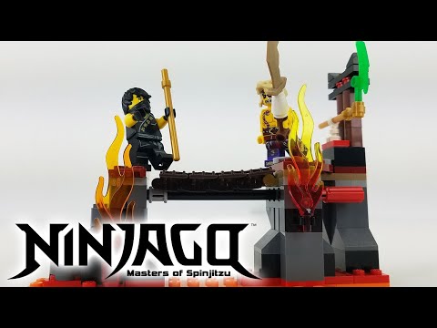 LEGO Ninjago Review: 70753 Lava Falls (2015 Set)