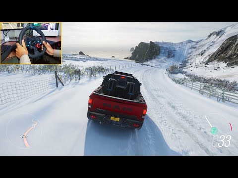 Ram Rebel TRX Concept Gameplay Using Logitech G29 - Forza Horizon 4 Gameplay (FH4)