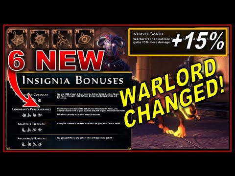 *NEW* M25 INSIGNIA BONUSES with WARLORD Change for Companion Damage! (fix) - Neverwinter Preview