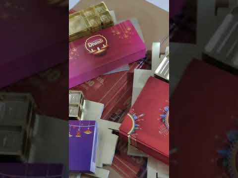 Diwali Theme Chocolate Boxes available in 12, 15 & 18 Cavity | Mira Boxes | 7506883705 | Order now