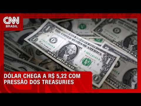 Dólar vai a R$ 5,22 com eleições e exterior desfavorável; Ibovespa recua | CNN MERCADO