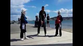 preview picture of video 'Démonstration de combat Lorys et Jade - EAM Qwan Ki Do Balaruc'