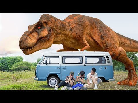 Jurassic World Dominion | Land of dinosaurs T-Rex chase | New Dinosaur Hot Movie (2025)