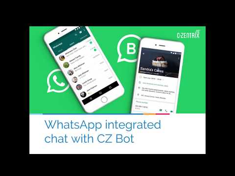 Whatsapp Bot - Whatsapp integration with C-Zentrix Bot
