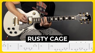 Rusty Cage - Soundgarden | Tabs | Guitar Lesson | Cover | Tutorial | All Guitar Parts