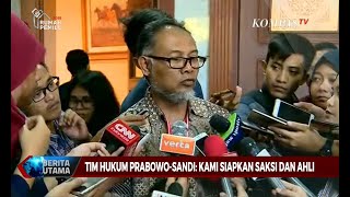 Download lagu Tim Hukum Prabowo-Sandiaga: Kami Siapkan Saksi dan Ahli mp3