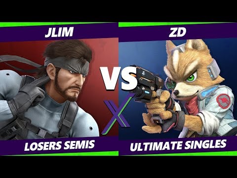 Smash Ultimate Tournament - JLim (Snake) Vs. ZD (Fox) - S@X 311 SSBU Losers Semis