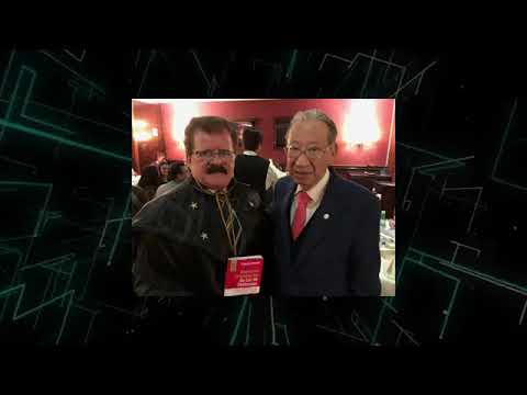 Homenagem feita pelo jornalista Thiago Santos