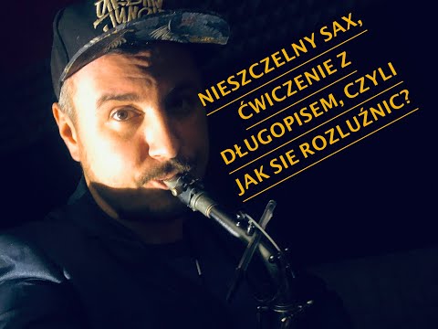 Nieszczelny sax, ćwiczenie z długopisem, ołowkiem, jak sie rozluźnić. Lekcja gry na saksofonie