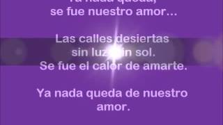 kudai - Ya nada queda letra en español