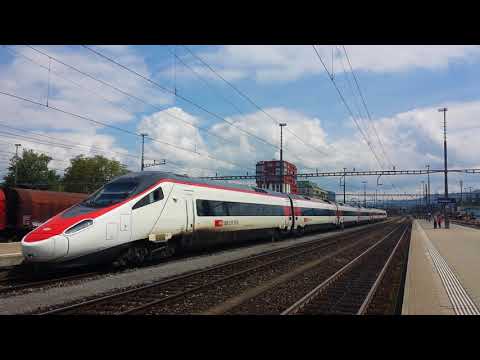 SBB ETR 610 EC Milano - Zürich in Rotkreuz