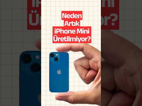 Neden Artık iPhone Mini Üretilmiyor? #iphone #apple #teknoloji #keşfet