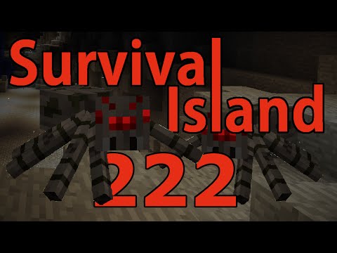 Minecraft- Survival Island [222] SPIDER FARM!
