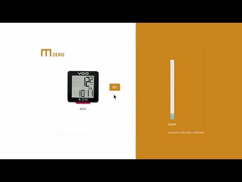 VDO M Zero Fahrradcomputer - VDO CycleParts - Tutorials - M ZERO