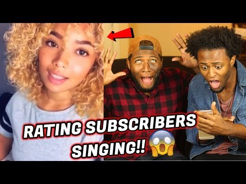 RATING OUR SUBSCRIBERS SINGING 1-10 PART 7 (SPEECHLESS!!) Video