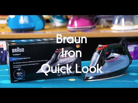 BRAUN TexStyle 9 Iron SI9281 Steam Iron - Quick Look