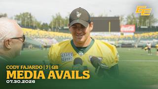 We're Going to Need Our Fans to Be Loud and Crazy | QB Cody Fajardo | 07.30.26