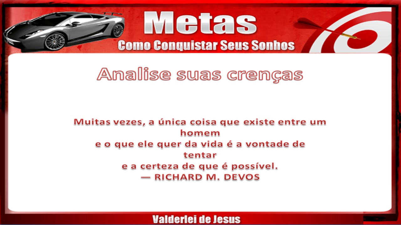 Analise as suas crenças | Brian Tracy
