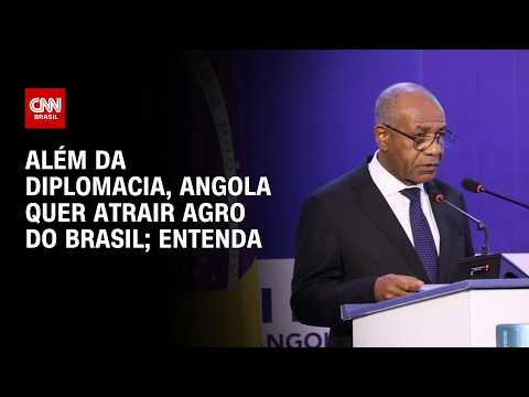 Angola quer apoio brasileiro na produção agrícola; veja no Conexão Agro | CNN PRIME TIME