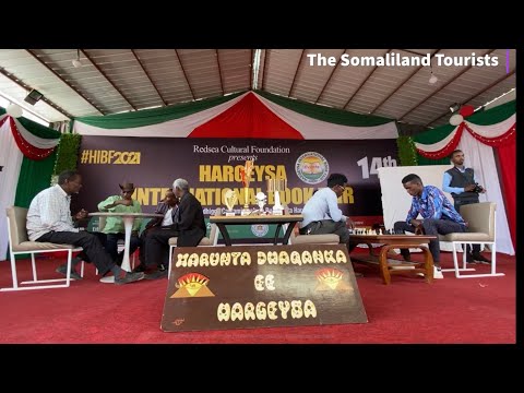 Closing day Shax/Chess Tournament at the Hargeisa International BookFair Somaliland 2021