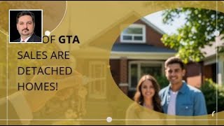 50% of GTA Sales Are Detached Homes!