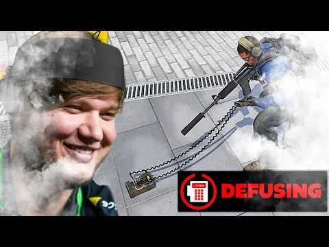 WHEN CS2 PROS ARE SNEAKY! (BEST NINJA DEFUSES)
