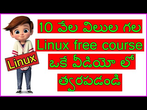 Linux Basics In Telugu | Linux In Telugu | Free | 7Hills | Linux tutorials  in Telugu